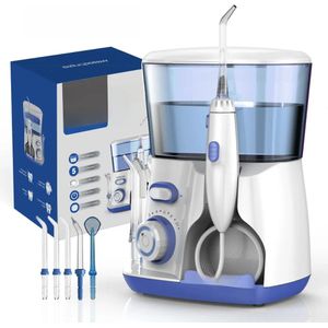 Waterpulse - Elektrische Waterflosser - 800 ml - Tandenreiniger - Met 5x Tips