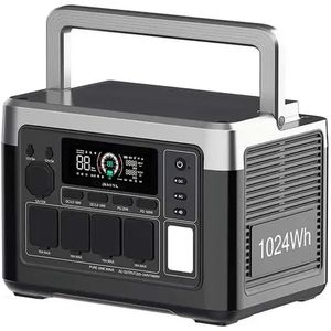 OUKITEL P1000 PLUS - Draagbare Krachtcentrale - 1800W - 1024Wh - Zonnegenerator - LiFePO4-batterij