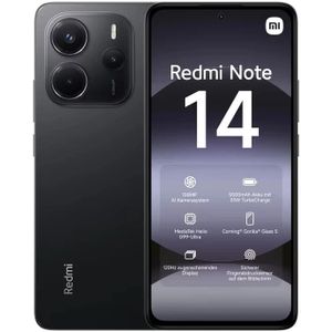 Xiaomi Redmi Note 14 - Mobiele Telefoon - MediaTek Helio G99-Ultra - 108MP AI Camera - 5500mAh - 6.67 inch - 120Hz AMOLED Display
