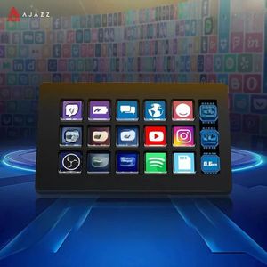 AJAZZ AKP153 Desktopcontroller Steam Deck Desktop Intelligente assistent Snel minitoetsenbord