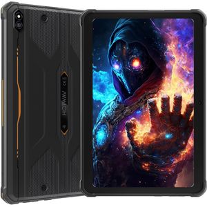 HOTWAV R10 Pro Robuuste Tablet Android 14 10.1 ''HD + 13MP Camera Pad 10800mAh Batterij 8GB 256GB 8-core OTG Opladen Tablet PC