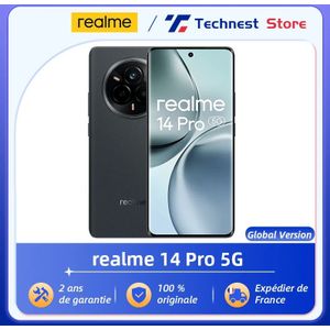 Wereldwijde versie realme 14 Pro 5G Smartphone 50MP Sony IMX882 OIS Camera Dimensiteit 7300 Energie 120Hz Gebogen Vision Display IP69