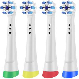 Compatibel met Oral B iO - Vervangende Opzetborstels - Voor iO 2 3 4 5 6 7 8 9 10 Serie