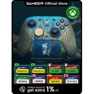 Gamesir G7 PRo - Wireless Controller (Android, PC, Xbox One S, Xbox serie X), Controller, Veelkleurig