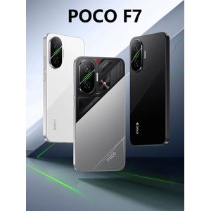POCO F7 5G 12GB 256GB/512GB NFC EU-versie zonder oplader Slimme mobiele telefoon Snapdragon 8S Gen 4 6500mAh batterij