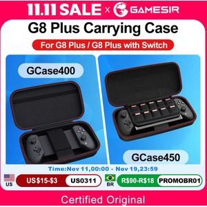 GameSir G8 Plus Draagtas G8 Galileo Controller Tas voor X3 PRO X2 PRO X2s Type-C X4 Aileron X2s Bluetooth Gamepads Box