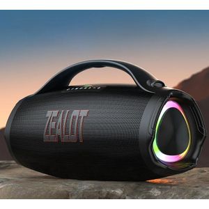 ZEALOT-S98 160W draagbare Bluetooth-luidspreker Hoog volume Waterdicht 36000mAh Draadloze TWS Subwoofer Suporrt USB / TF / AUX RGB-licht