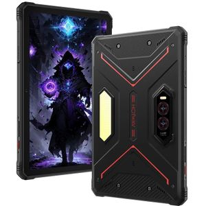 HOTWAV R9 Plus Robuuste Tablet 11 ''2K Display 20080mAh Pad 8GB 512GB 64MP Android 14 Tablet PC met Super Camping Licht