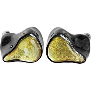 SHANLING Regal 2DD+4BA+2Planar Hybrid Driver In-Ear Oortelefoon IEM Hi-Res Audio Bekabelde HIFI Muziek Oordopjes voor Audiofielen