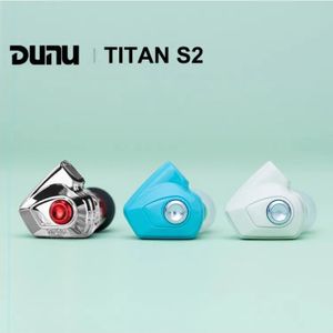 DUNU TITAN S2 HlFl dynamische driver in-ear oortelefoon Hi-Res audio oordopjes 0,78 mm 3,5 mm 4,4 mm Q-Lock verwisselbare stekker TITANs 2