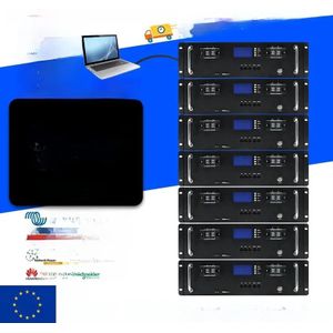 Easun Power Lifepo4 51.2V 100ah Accu 200ah 5kwh 10kwh Bateria Can Rs485 Bms Met Parallelle Functie 10 Jaar Garantie