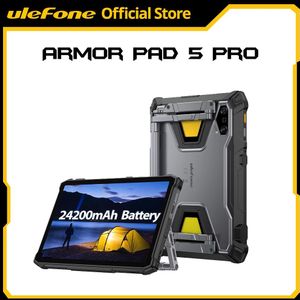 Ulefone Armor Pad 5 Pro 5G robuuste tablet 24200 mAh Android 15 tablet 12 GB + 20 GB RAM, 512 GB ROM 64 MP 120 W GPS NFC