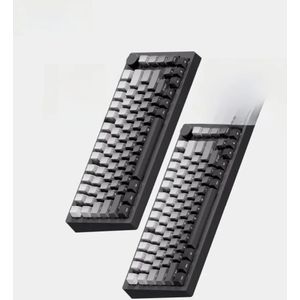 Akko MonsGeek M1 V5 Tri-mode mechanisch toetsenbord VIA 75% ANSI/ISO 3/5 pins Aangepaste hot-swappable RGB snel demontagepakking