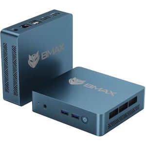 BMAX B2 Power - Mini-PC - Intel 5205U - 8 GB DDR4 - 256 GB NVMe SSD - Windows 11 Pro - 4K-graphic