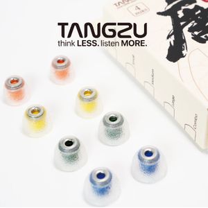 TANGZU Tang Sancai Noble vloeibare siliconen hybride oordopjes roestvrijstalen editie