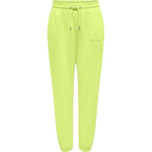 Only play frei logo hw sweat pants in de kleur lime.