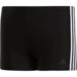 Adidas 3-stripes zwemboxer in de kleur zwart/wit.