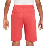 Nike - Tech Fleece Short - Rood - Korte Broeken