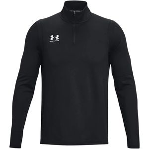 Under armour challenger midlayer 1/2-zip top in de kleur zwart.