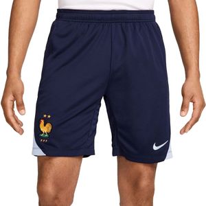 Frankrijk dri-fit voetbalshort in de kleur marine.