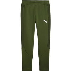 Puma evostripe joggingbroek in de kleur groen.