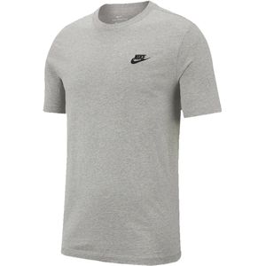 Nike sportswear club t-shirt in de kleur grijs.