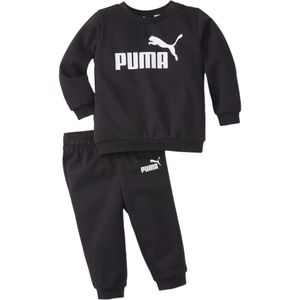 Puma essentials minicats trainingspak in de kleur zwart.