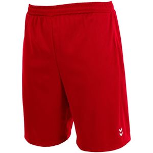 Hummel euro shorts ii in de kleur rood.