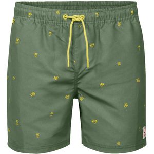 Petrol industries men swimshort in de kleur groen.