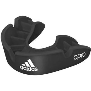 Opro mouthguard bronze gebitsbeschermer in de kleur zwart.