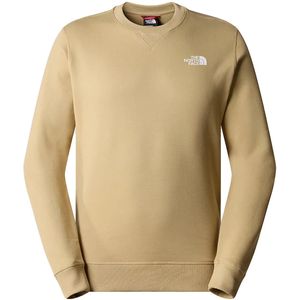 The north face simple dome sweater in de kleur ecru.