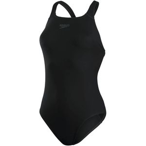 Speedo eco+ medalist badpak in de kleur zwart.