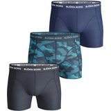 Bjorn borg cotton stretch boxer 3 pack in de kleur marine.