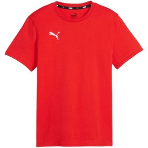 Puma - Teamgoal Casuals Tee Jr - T-shirt - Rood
