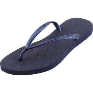 Havaianas slim teenslippers in de kleur marine.