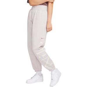 Nike sportswear phoenix fleece joggingsbroek in de kleur paars.