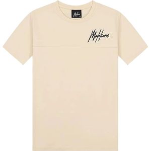 Malelions sport counter t-shirt in de kleur ecru.