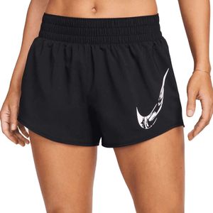 Nike one swoosh dri-fi short in de kleur zwart.