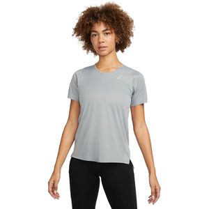 Nike dri-fit race t-shirt in de kleur grijs.