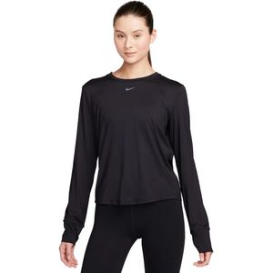 Nike one classic dri-fit fitness top in de kleur zwart.