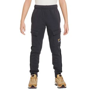 Nike air fleece cargo joggingbroek in de kleur grijs.