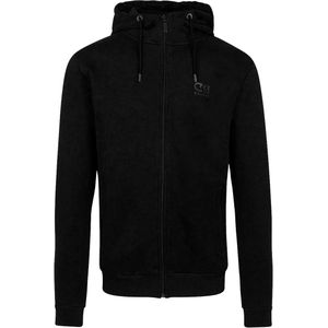 Cruyff hernandez full-zip hoodie in de kleur zwart.