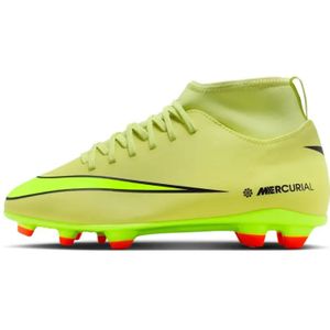 Nike Jr. Mercurial Superfly 10 Club high-top voetbalschoenen voor kleuters/kids (meerdere ondergronden) - Groen