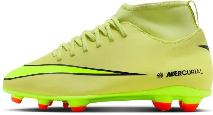 Nike Jr. Mercurial Superfly 10 Club high-top voetbalschoenen voor kleuters/kids (meerdere ondergronden) - Groen