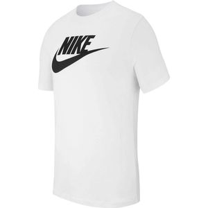 Nike sportswear icon futura t-shirt in de kleur wit.