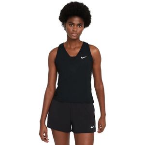 Nike court victory tanktop in de kleur zwart.