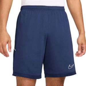 Nike dri-fit academy25 short in de kleur marine.