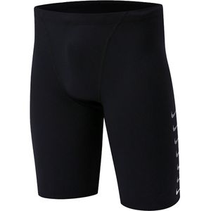 Nike swim jammer logo swimming shorts in de kleur zwart.