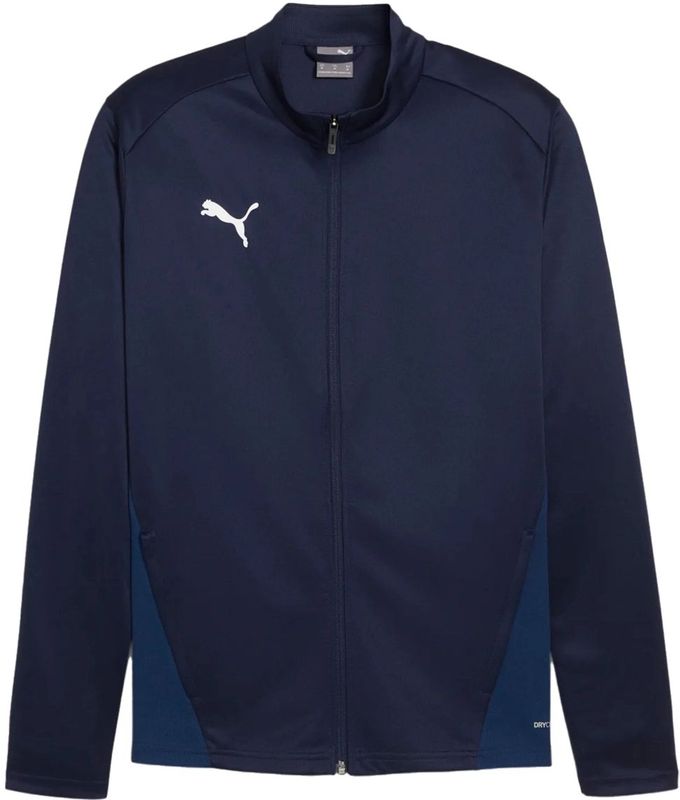 Puma teamgoal training jacket in de kleur marine.