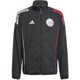 adidas Performance - AJAX PRE JKTY - Trainingsjack - Zwart/Wit/Bol - Cardigan
